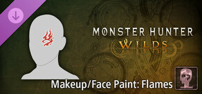 Monster Hunter Wilds - Makeup/Face Paint: Flames