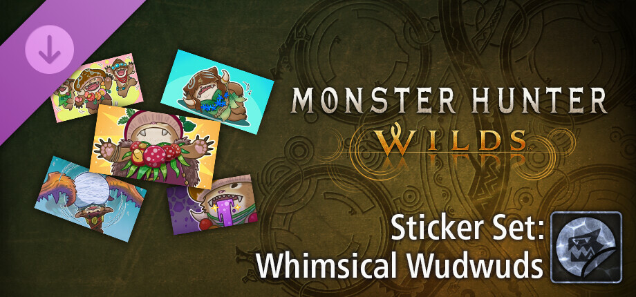 Monster Hunter Wilds - Sticker Set: Whimsical Wudwuds cover art