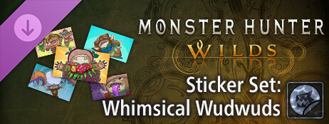 Monster Hunter Wilds - Sticker Set: Whimsical Wudwuds cover art