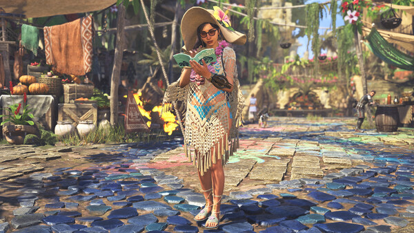 Monster Hunter Wilds - Alma Outfit: Summer Poncho