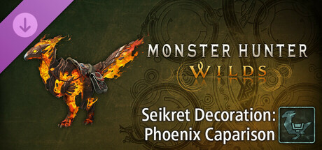 Monster Hunter Wilds - Seikret Decoration: Phoenix Caparison