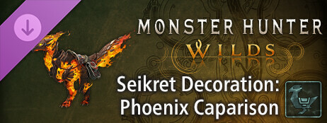 Monster Hunter Wilds - Seikret Decoration: Phoenix Caparison cover art