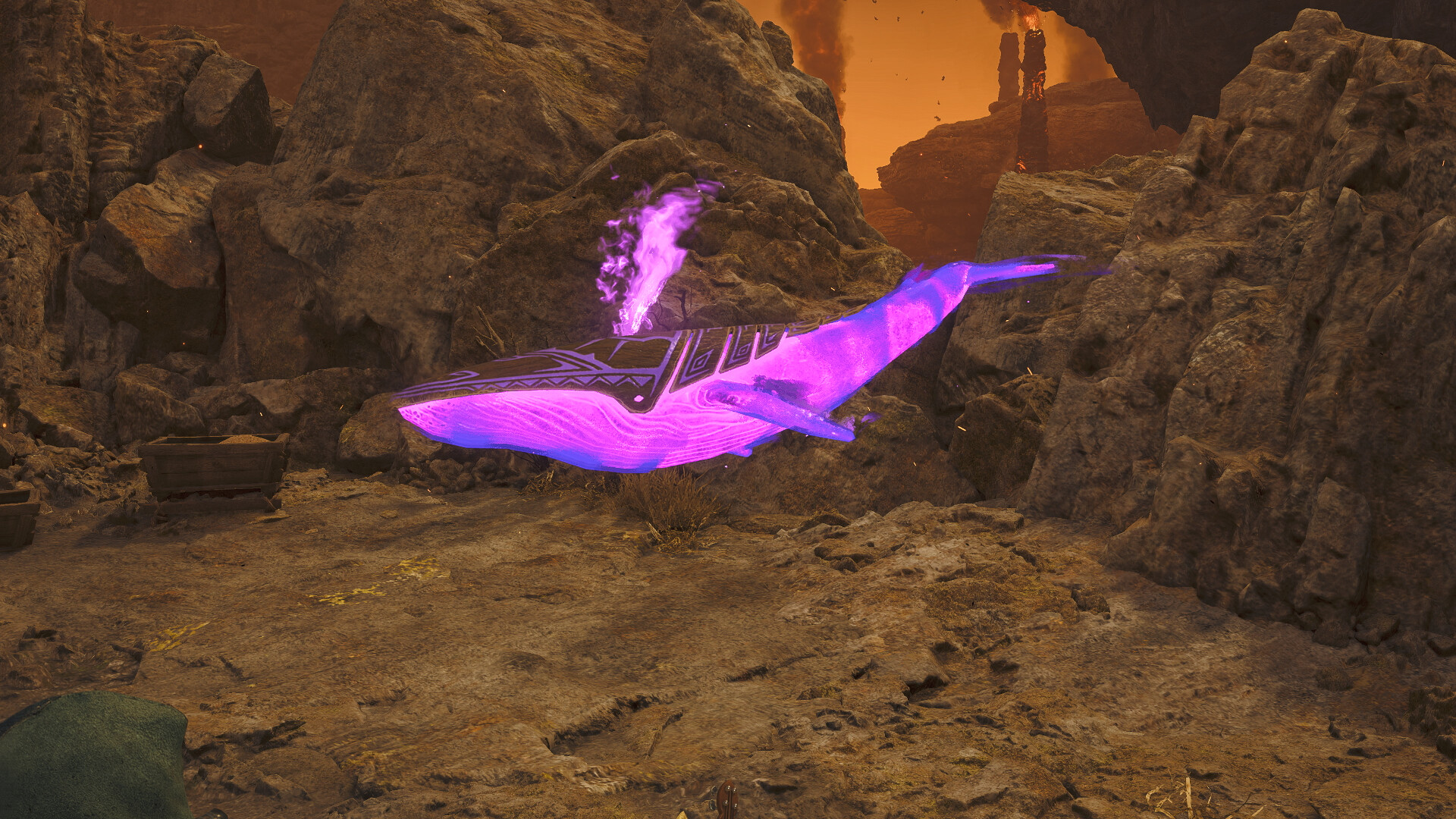 Monster Hunter Wilds - Pendant: Violet Flamefete Spirit Featured Screenshot #1