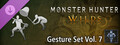 Monster Hunter Wilds - Gestenset Nr. 7