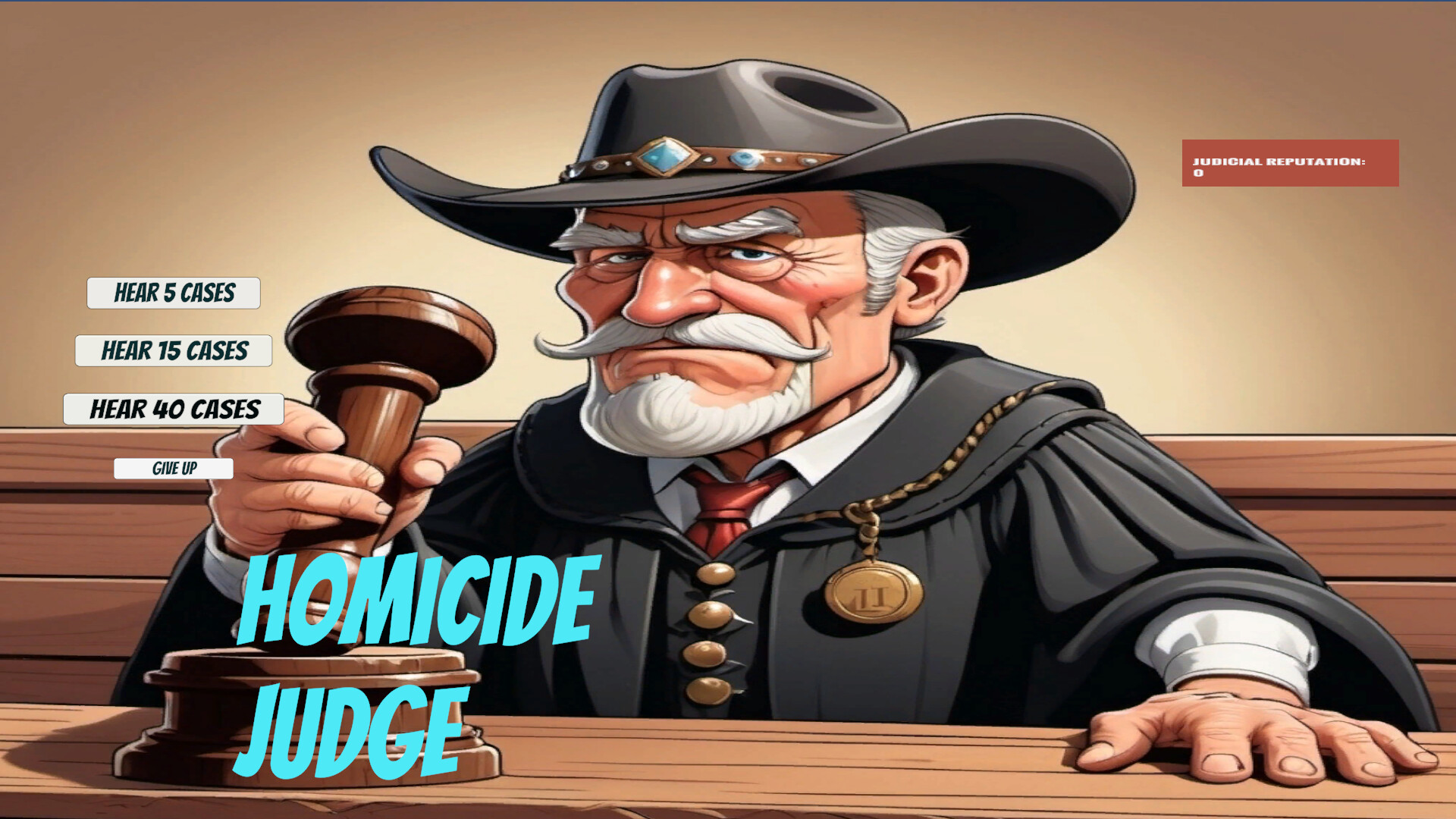 #1. Homicide Judge (Steam) 由: Shawn Hirsch, Esq.