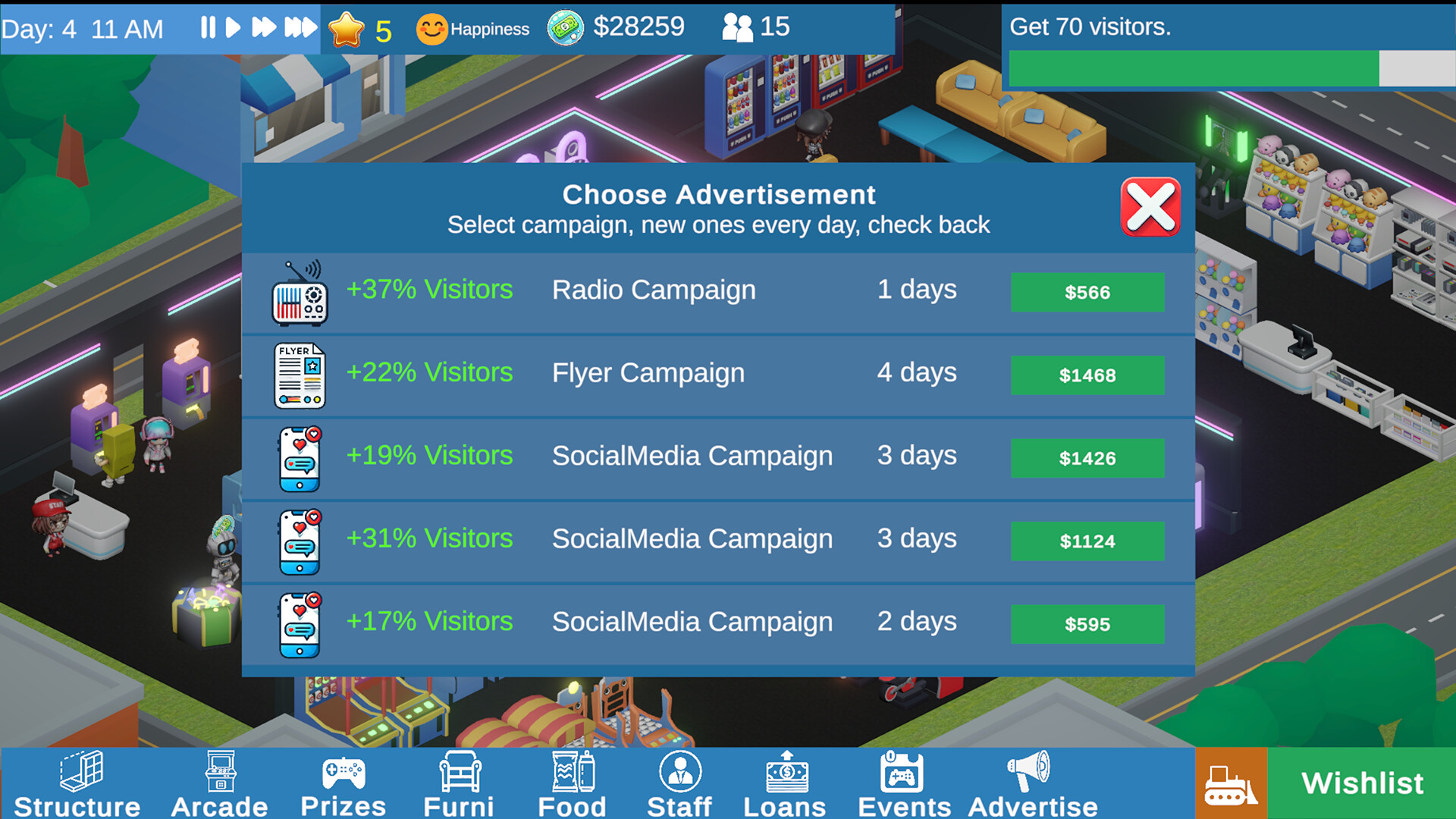 Arcade Manager screenshot #8