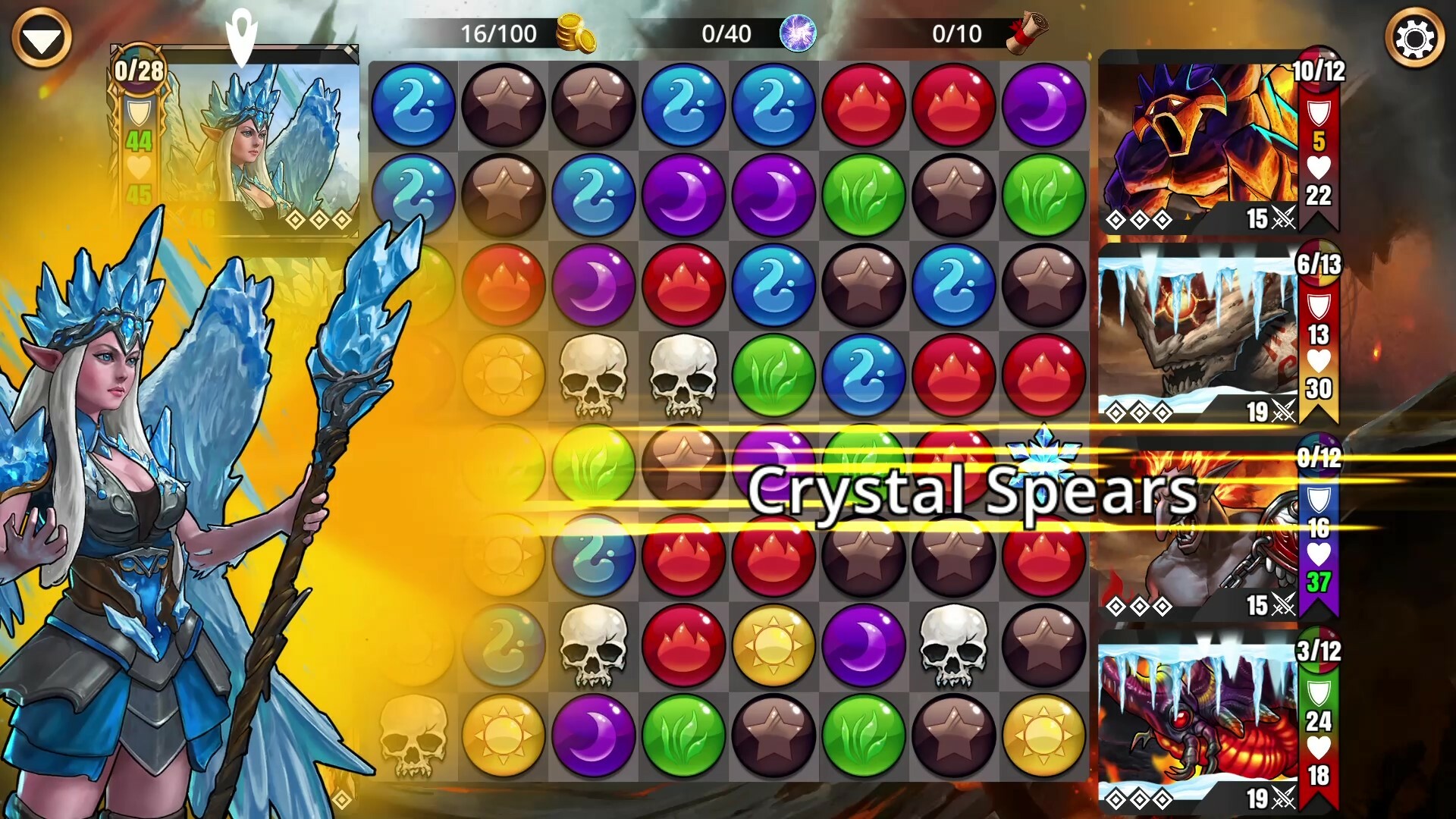 Gems of War - Puzzle RPG screenshot #4