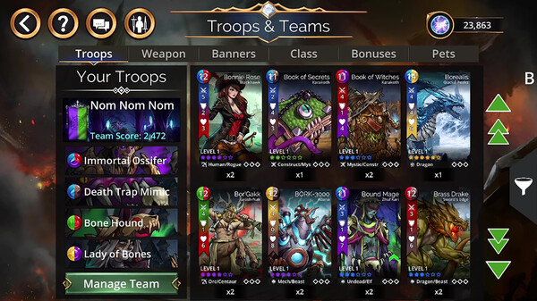 Gems of War - Puzzle RPG screenshot 2