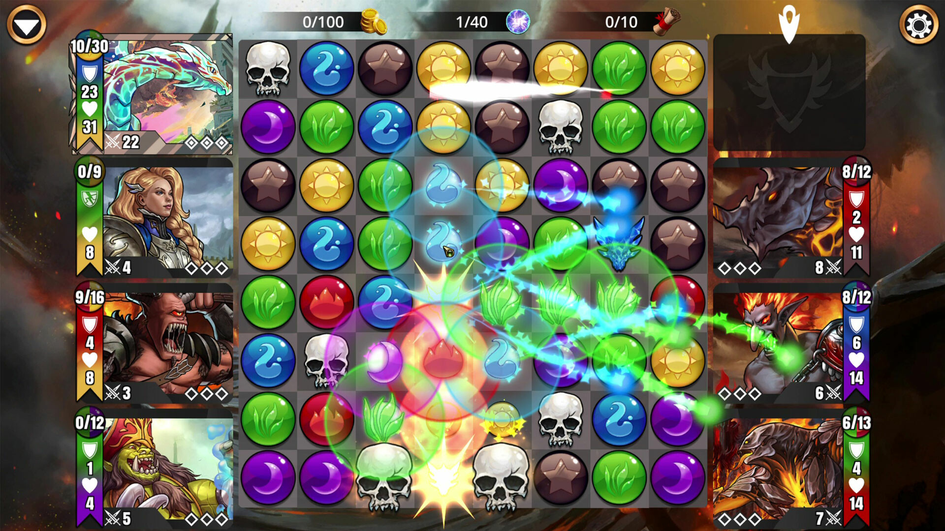 Gems of War - Puzzle RPG screenshot #6