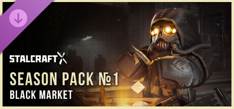 Steam cover for STALCRAFT: X Black Market 2024 Season Pack №1.