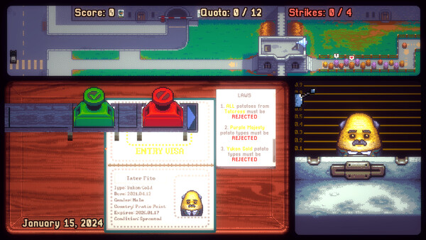 Spud Customs screenshot 1