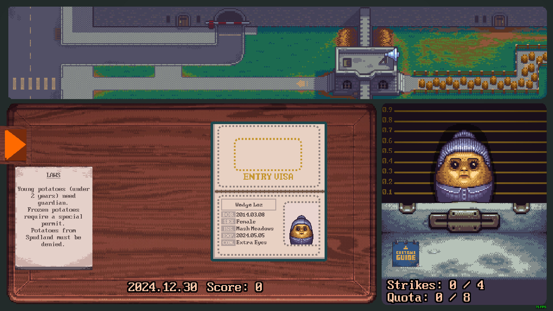 Spud Customs screenshot 3
