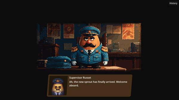 Screenshot z Spud Customs