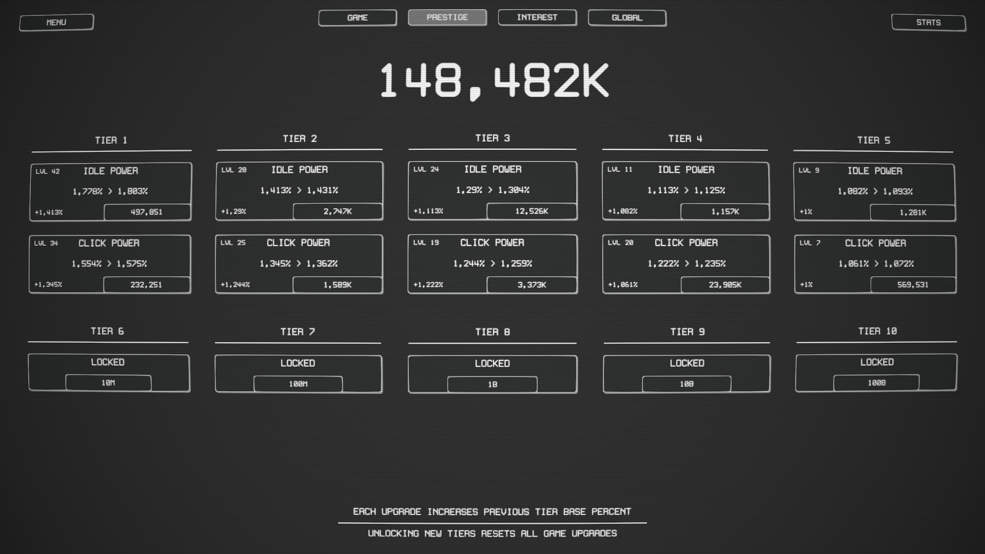#4. +1% (Steam) 由: IdleClick Games
