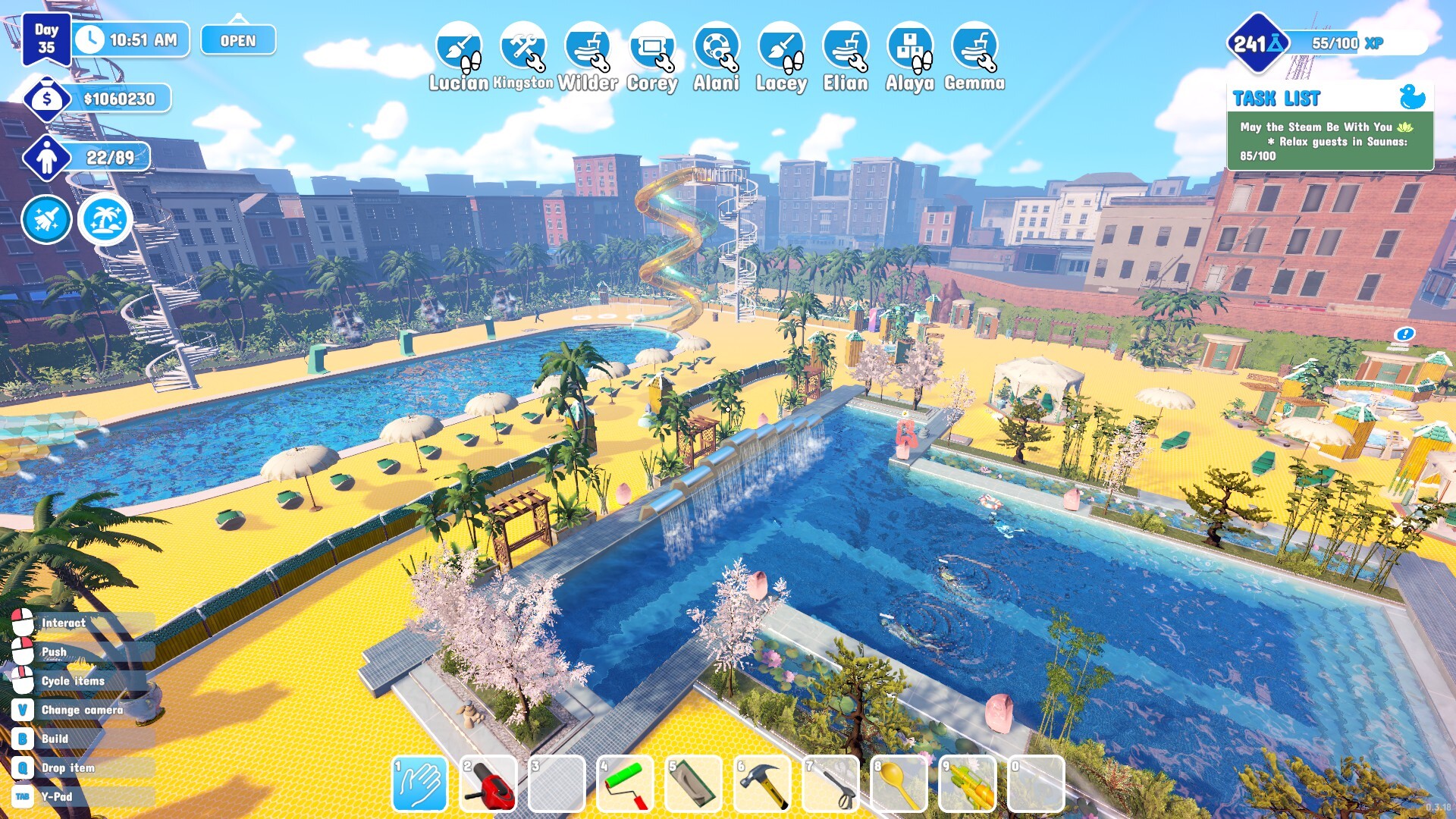 Find the best computers for Waterpark Simulator