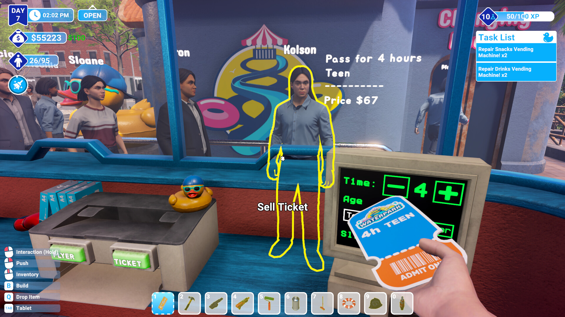 Waterpark Simulator screenshot #4