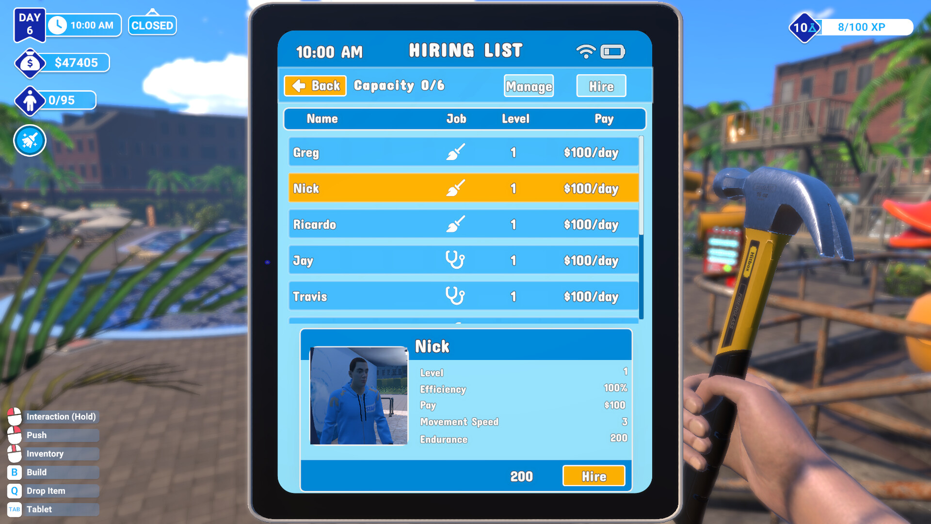 Waterpark Simulator screenshot 14