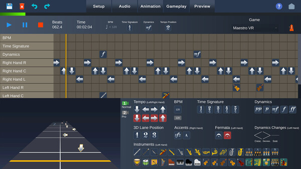 Maestro VR - Level Editor