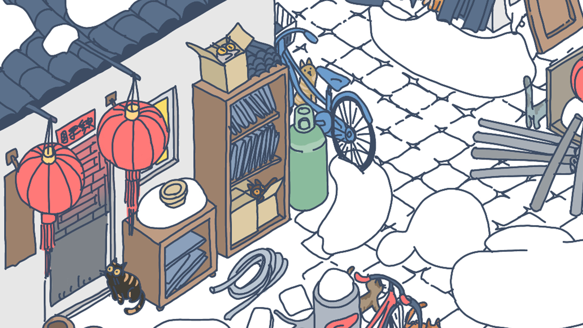 Hidden Cats - Spring Festival Featured Screenshot #1