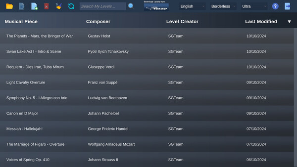 Maestro Level Editor game for windows Pc 1