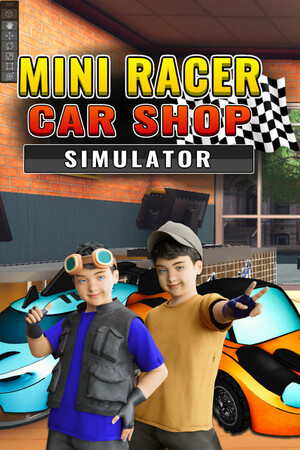 Mini Racer Car Shop Simulator — обложка