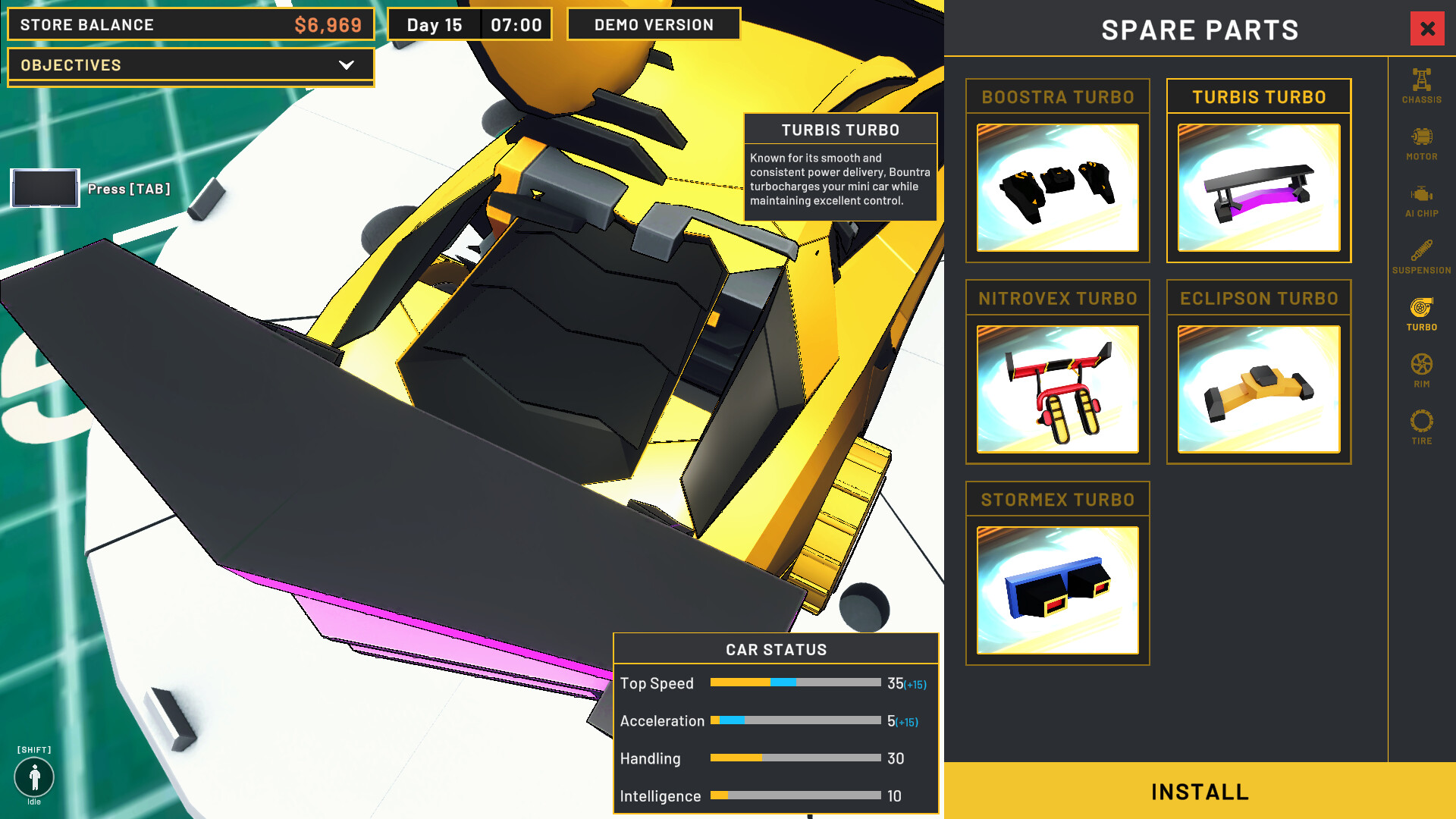 Mini Racer Car Shop Simulator screenshot #5