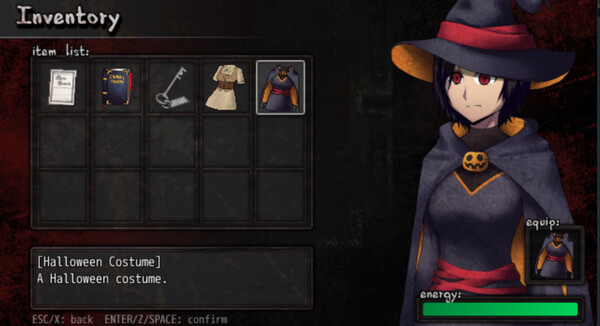 Screenshot z Cursed Mansion - Rose Yellow Witch Costume
