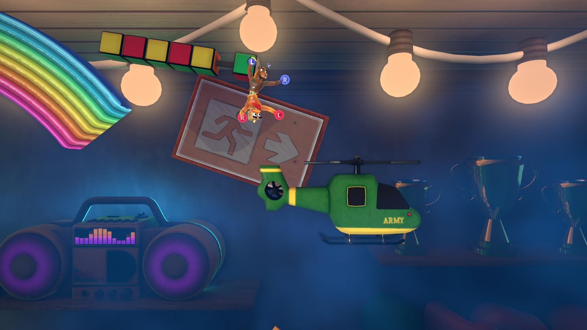 Stuck Together gameplay cooperativo