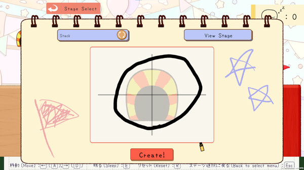 Screenshot z StackGraffiti
