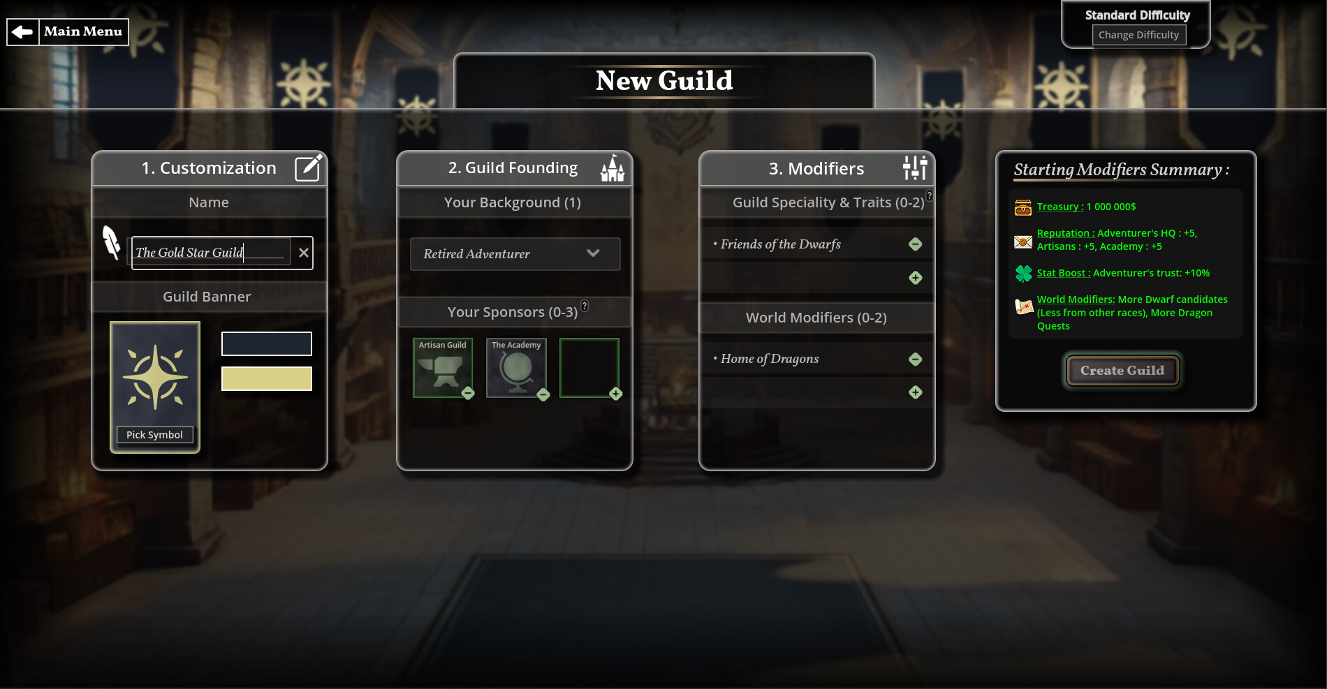 screenshot of Adventurers Guild Inc. 5