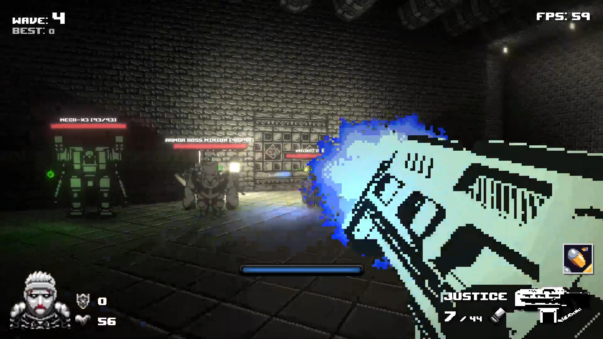#6. Doomed Hell 64: FPS Dungeon Crawler (Steam) Podle: Hard Shark Games