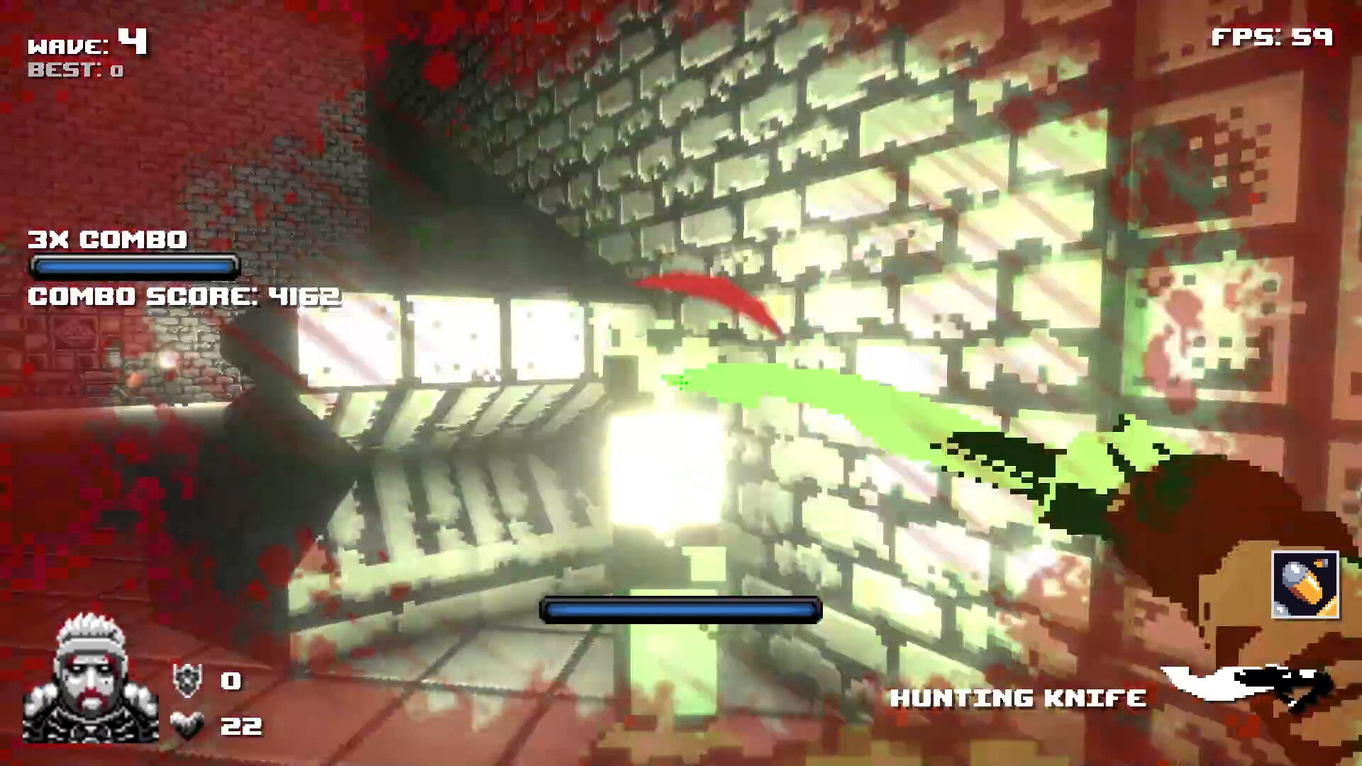 #8. Doomed Hell 64: FPS Dungeon Crawler (Steam) Podle: Hard Shark Games