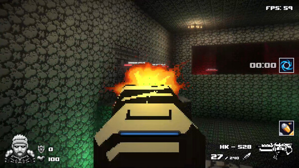 Screenshot z Doomed Hell 64: FPS Dungeon Crawler