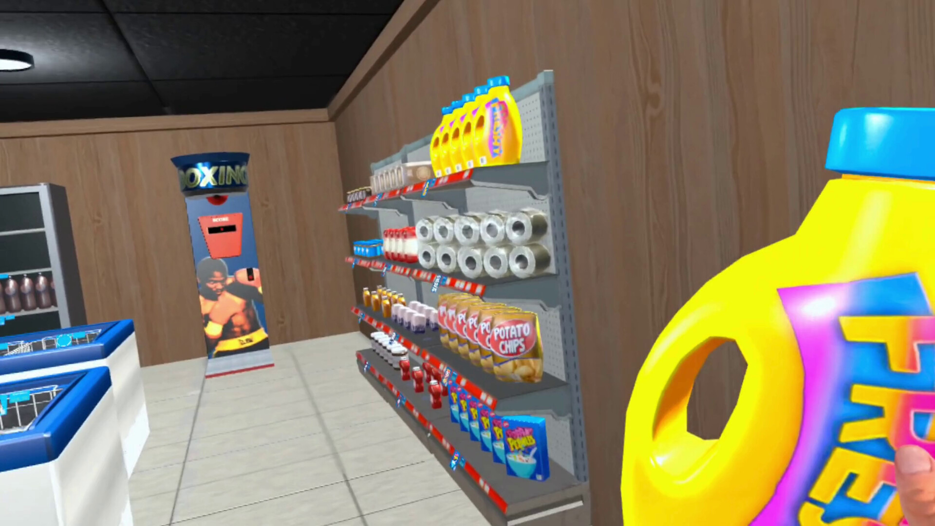 #1. VR Store Simulator (Steam) Podle: Clique Games