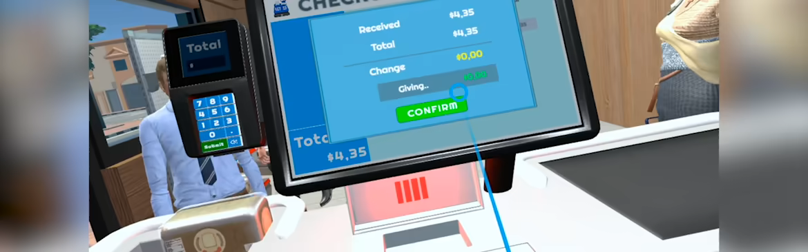 VR Store Simulator video 2
