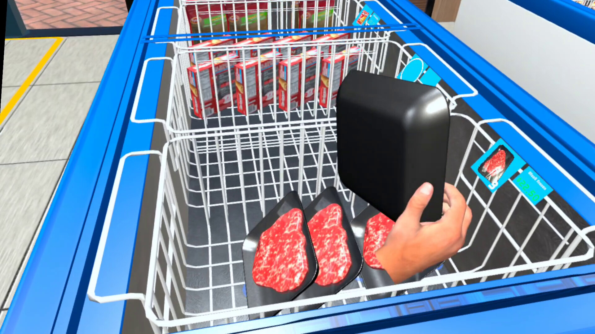 #3. VR Store Simulator (Steam) Podle: Clique Games