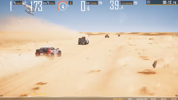 Big Air Desert Rally video 2