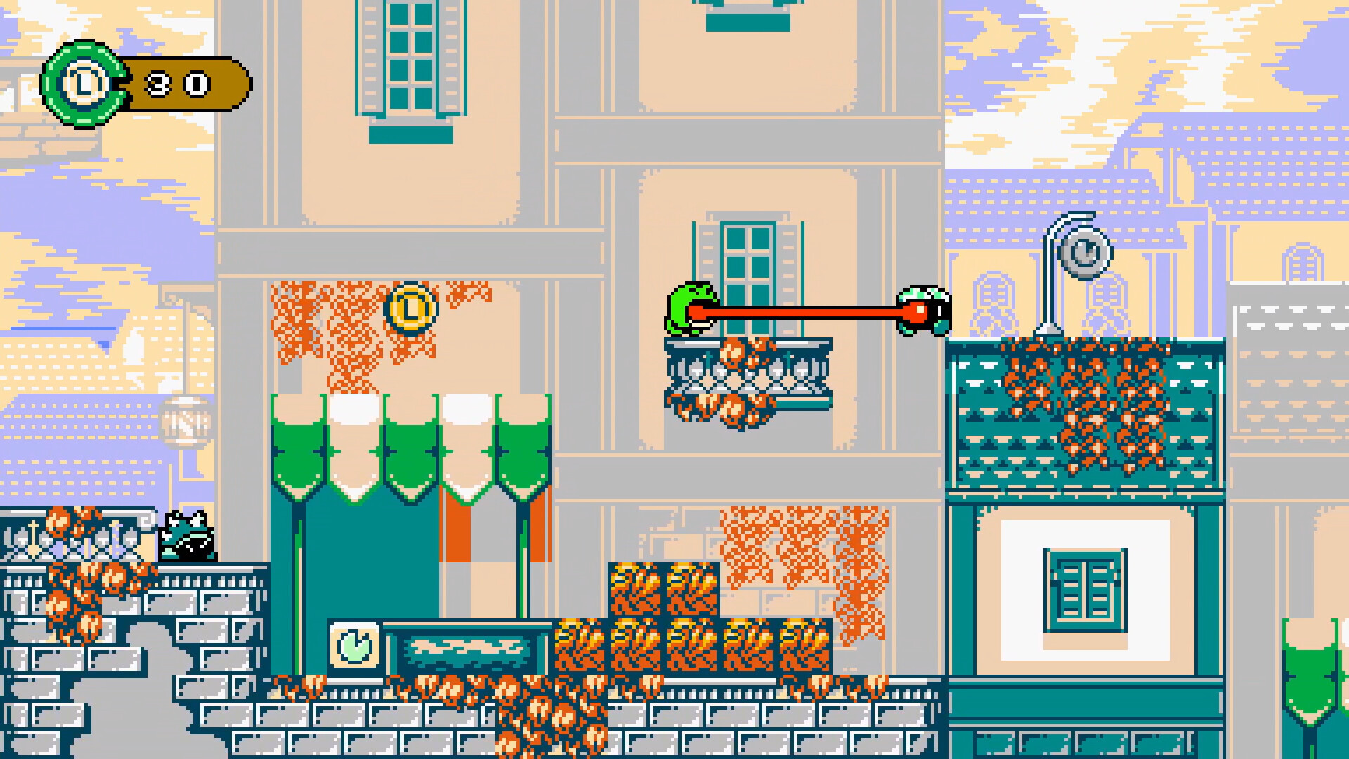 Froggo's Adventure: Drifting Sky screenshot #1