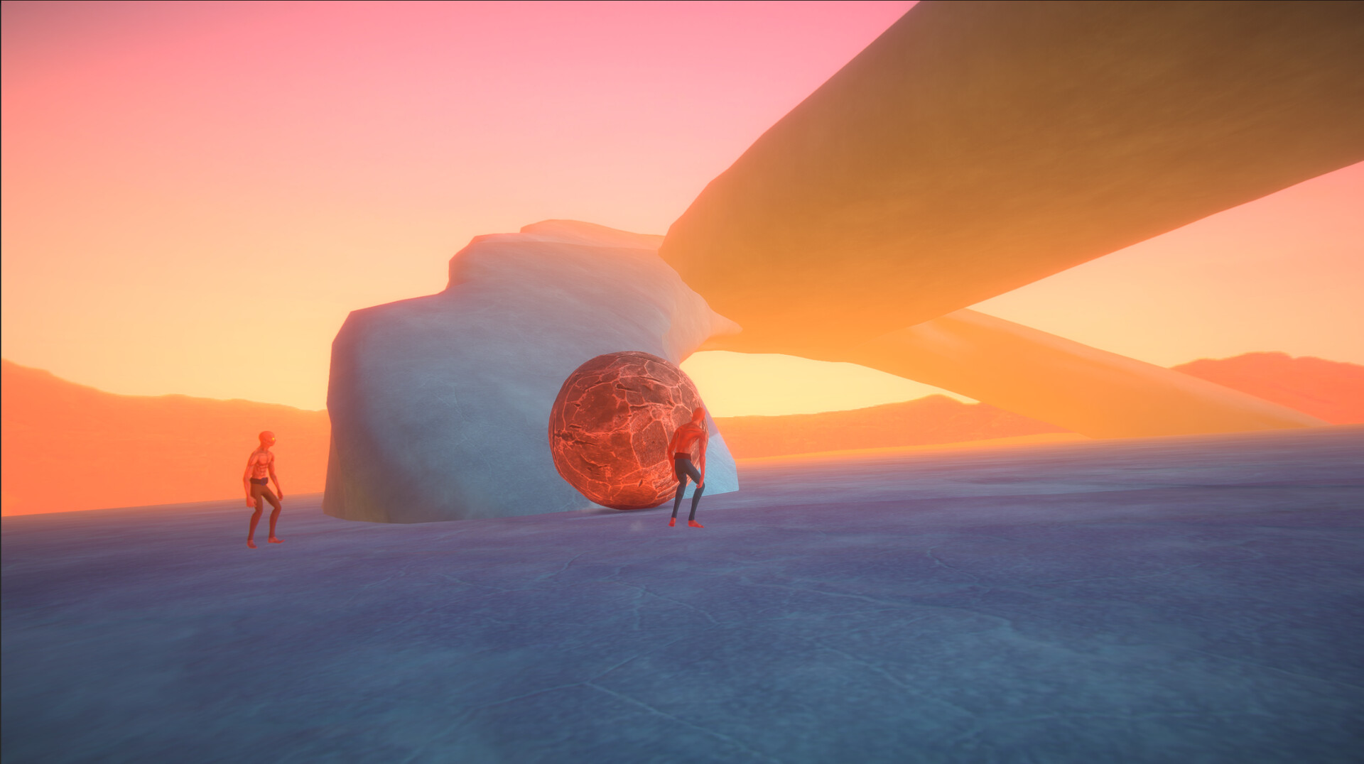 screenshot of Pushing it! Together - Sisyphus Co-op 3