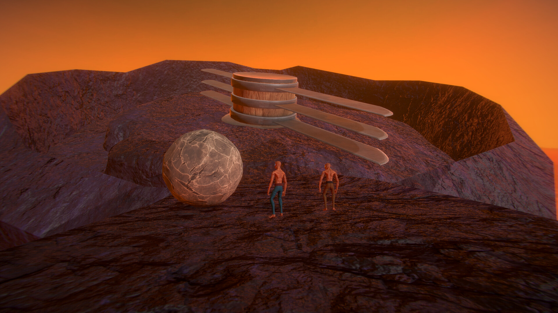 screenshot of Pushing it! Together - Sisyphus Co-op 4