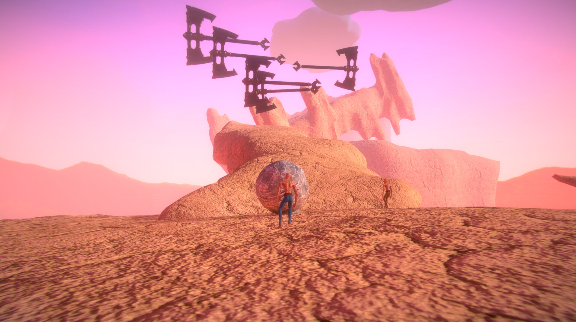 screenshot of Pushing it! Together - Sisyphus Co-op 2