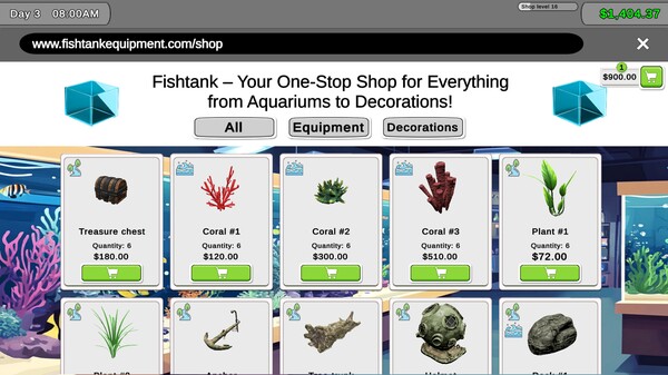 Fish Shop Simulator screenshot 3
