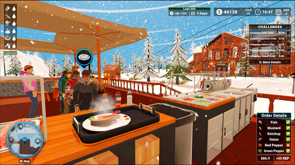 Snow Resort Simulator