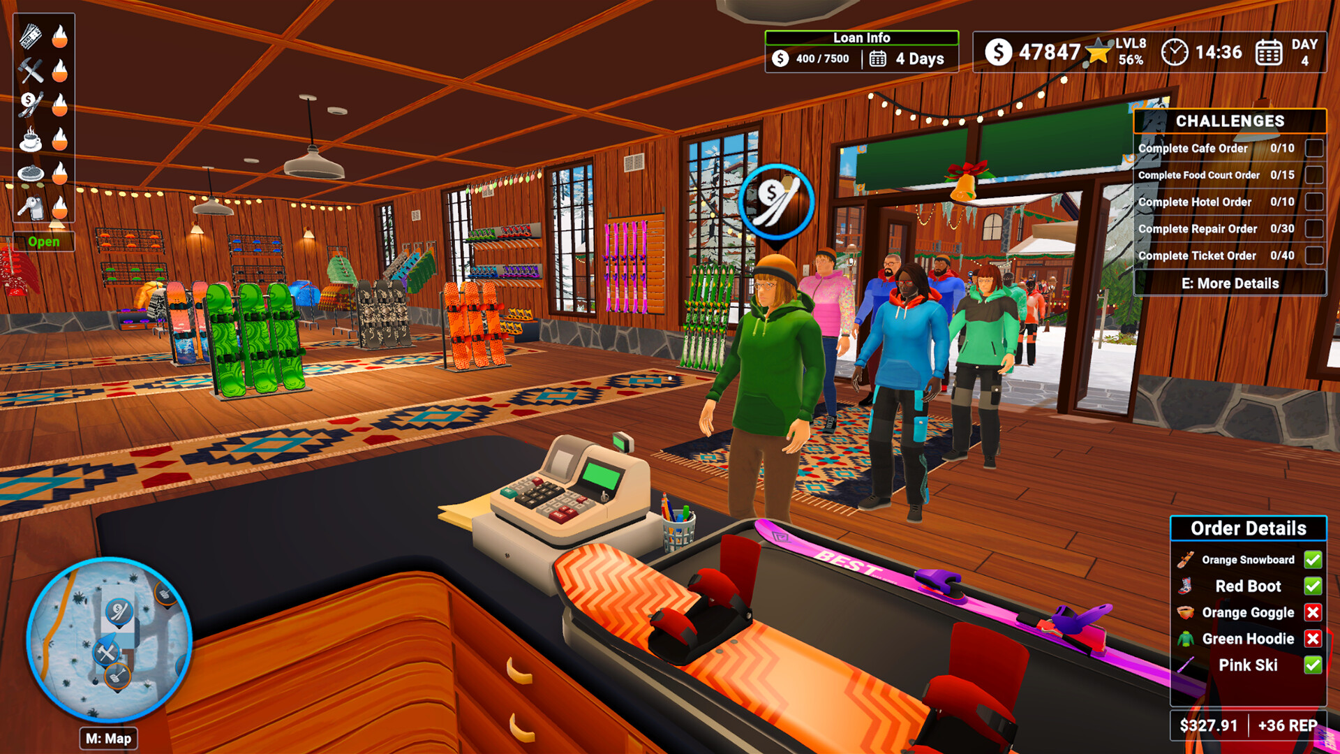 Snow Resort Simulator screenshot #2