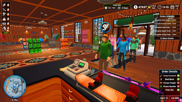 Snow Resort Simulator screenshot 2