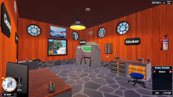 Snow Resort Simulator