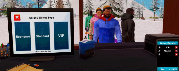 Snow Resort Simulator video 15