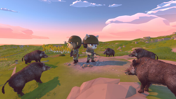 Скриншот 1 из игры Hogs Rampage