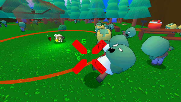 Скриншот 1 из игры Guinea Pig Z