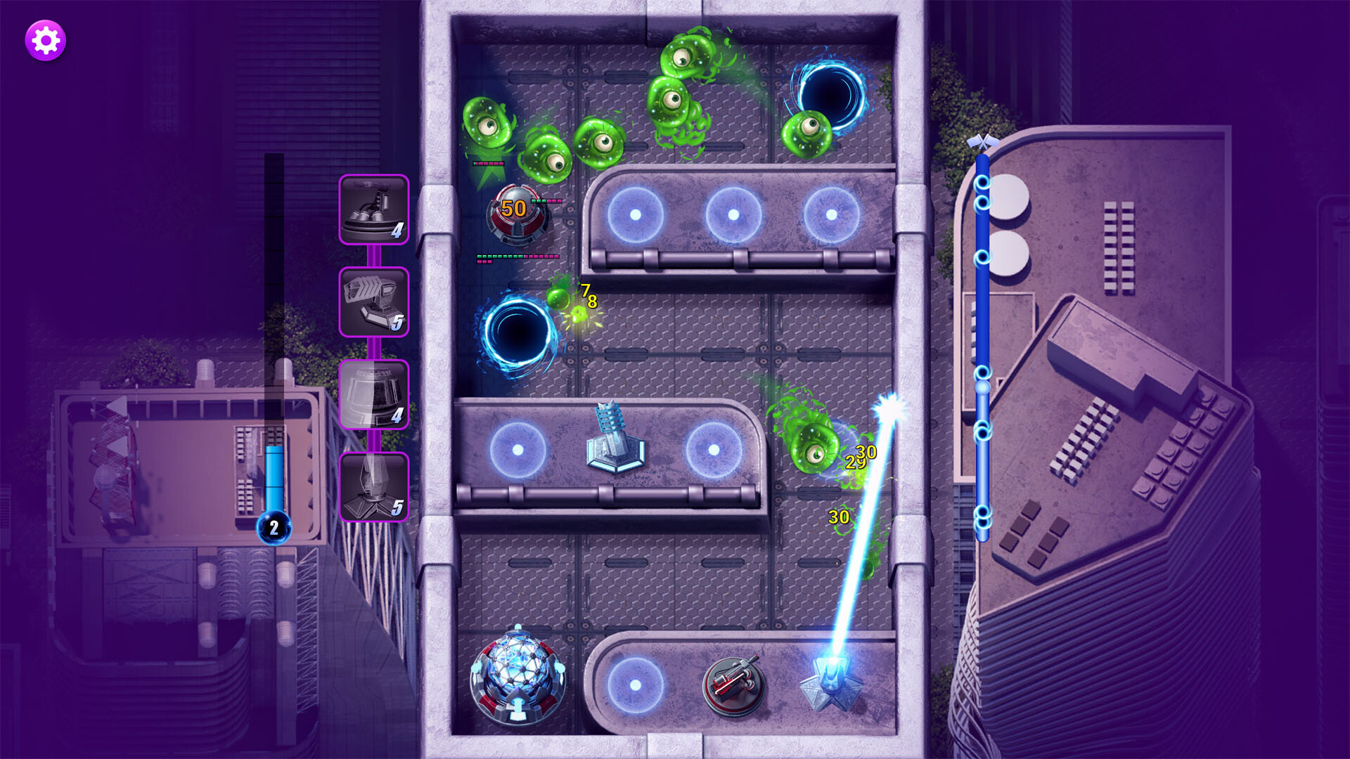 Bumper Blitz TD screenshot #1